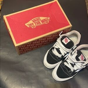 Vans Black and White Sneakers